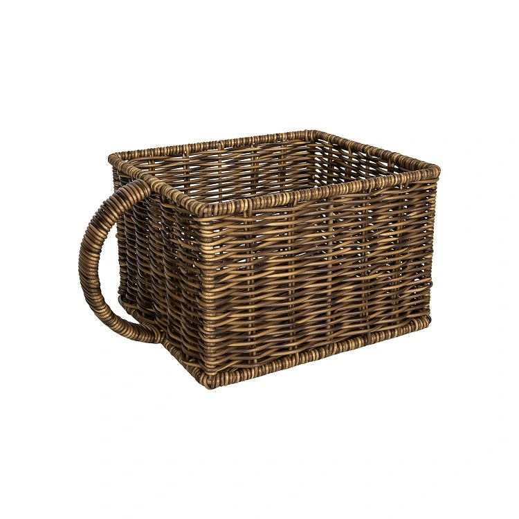 square weave basket