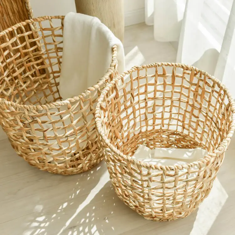 woven laundry basket