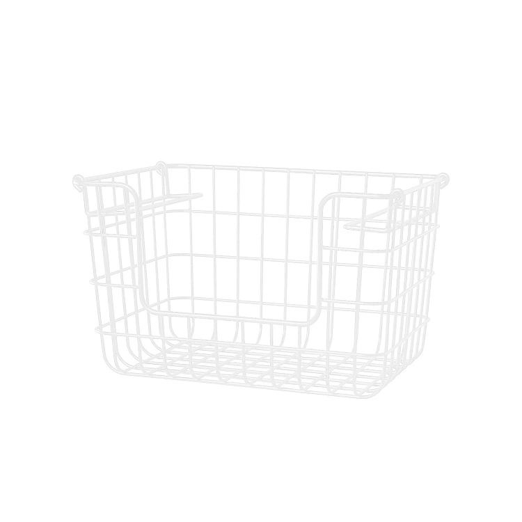 stackable wire baskets for pantry