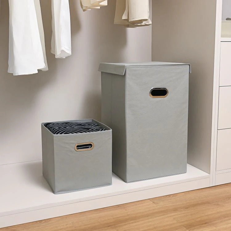 Foldable Laundry Hamper with Lids