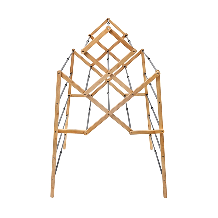 Large-Collapsible-Iron--Bamboo-Frame-Drying-Rack-4